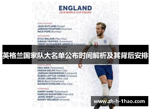 英格兰国家队大名单公布时间解析及其背后安排